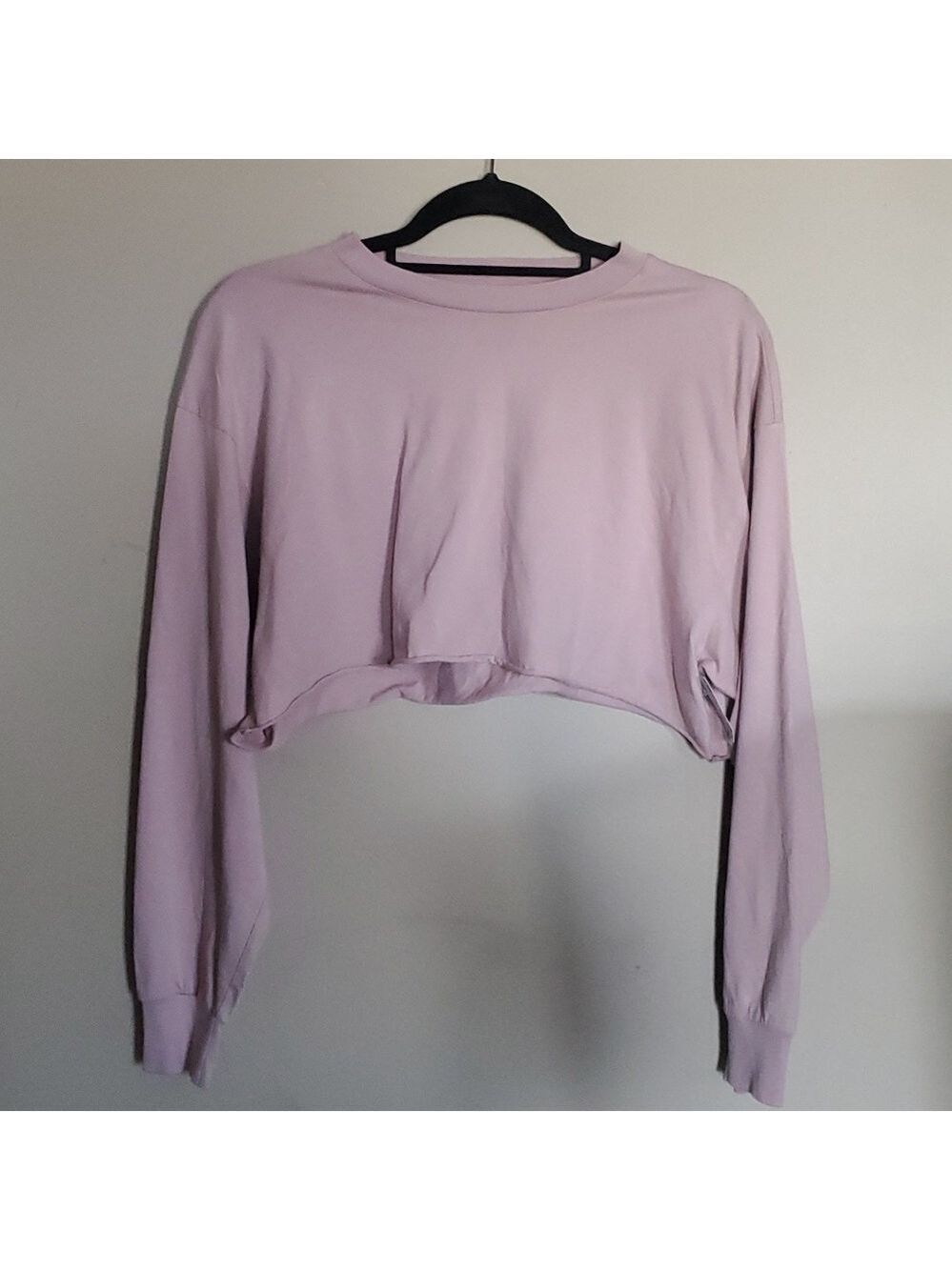 Azure skies crop top size small